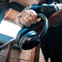 LAMAX HighComfort2 ANC Bluetooth Fejhallgató Headset - Fekete