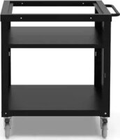 Alfa Forni AC-CKS-RL4080 Oldalsó polc 80x80 / 80x160cm Kerti sütőhöz 40x80 cm - Fekete