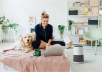 Winix AAPU500-JLE Légtisztító 55 Watt 50 m² - Fehér/Fekete