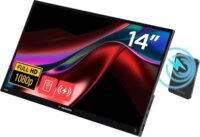 Verbatim 14" 32088 16:9 FHD IPS Érintőkijelzős Hordozható Monitor + 5000mAh Powerbank - Fekete