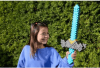 Minecraft Egy Minecraft film Átalakuló kard - 25 cm