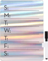 Kikkerland MH78 Mágneses törölhető tervező Falitábla - Színes