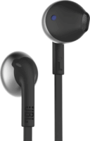 JBL T205BLKE Vezetékes Fülhallgató Mikrofonnal - Fekete
