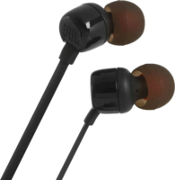 JBL T110BLKE Vezetékes Fülhallgató Mikrofonnal - Fekete