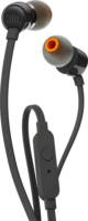 JBL T110BLKE Vezetékes Fülhallgató Mikrofonnal - Fekete