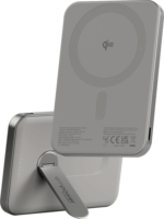 PanzerGlass Empower Powerbank kitámasztóval USB Type-C 5000mAh 20W - Szürke