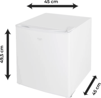 Adler AD8096W Mini Hűtőszekrény 45L - Fehér