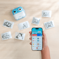 LAMAX InstaKid2 Plus Hőpapíros Gyerek Fényképezőgép 48Mpx / FullHD - Rózsaszín