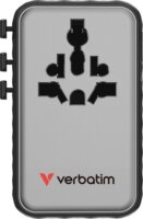 Verbatim 30190 Charge n Travel Univerzális Utazó Adapter 170W - Fekete
