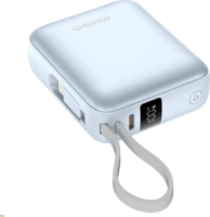 Choetech B832 Mini PowerBank kábellel USB-C 10000 mAh 35W - Kék