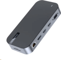 Choetech HUB-M52 Multifunkciós 15IN1 USB-C HUB 100W - Szürke