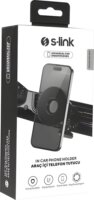 S-Link SL-AT55 Mágneses MagSafe Mobiltelefon Autós tartó - Fekete