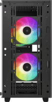 DeepCool CC360 ARGB V2 Mini Torony Számítógépház + 3db 120mm ventilátor - Fekete