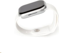 Platinet PSMART29W Unisex Okosóra + szilikon szíj + tok 47mm - Ezüst/Fehér