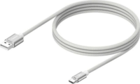 Yenkee YCU MAGNETIC 04 USB-A Apa - USB-C Apa 2.0 Adat és Töltőkábel 18 Watt 1,5 m - Fehér