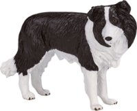 Mojo Border Collie kutya figura 7,5 cm
