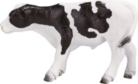 Mojo Farmland kézzel festett álló Holstein borjú figura 7cm