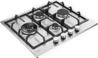 Candy CHG6D4WTX Beépíthető 4 Zónás Gáz Főzőlap 9450 Watt - Inox