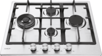 Candy CHG6D4WTX Beépíthető 4 Zónás Gáz Főzőlap 9450 Watt - Inox