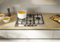 Candy CHG6D4WTX Beépíthető 4 Zónás Gáz Főzőlap 9450 Watt - Inox