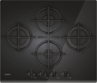 Candy CVG6DTB Beépíthető 4 Zónás Gáz Főzőlap 8150 Watt - Fekete