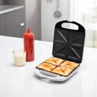 Somogyi HGSZ48 Elektromos Melegszendvics Sütő 1200W - Fehér