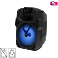 Sal PAR20BTC Hordozható Bluetooth Party Hangszóró 40W - Fekete