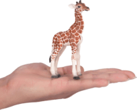 Mojo Wildlife kézzel festett Zsiráfborjú figura 10cm