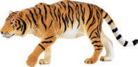 Mojo Wildlife kézzel festett Vadászó tigris figura 15cm