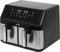 Somogyi HGAF29 AirFryer Forrólevegős Sütő 2x 4,5L 2000 Watt - Fekete / Ezüst