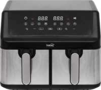 Somogyi HGAF29 AirFryer Forrólevegős Sütő 2x 4,5L 2000 Watt - Fekete / Ezüst