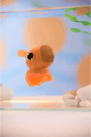 Animagic Let's Glo Capybara Világító vízipajtás fürdőjáték szett