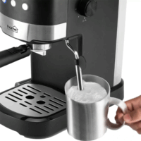 Somogyi HGPR16 Félautomata Presszó Kávéfőző 1100 Watt - Fekete