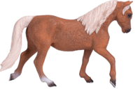 Mojo Horse World Kézzel festett Morgan csődör palomino színben figura 14,3cm