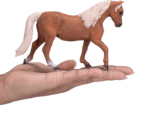 Mojo Horse World Kézzel festett Morgan csődör palomino színben figura 14,3cm