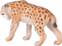 Mojo Kézzel festett Kardfogú tigris figura 12cm