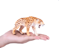 Mojo Kézzel festett Kardfogú tigris figura 12cm