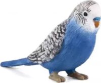 Mojo Farmland kézzel festett Hullámos papagáj figura 7cm - Kék
