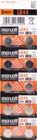Maxell LR44 Alkáli Gombelem 1.5V (10db / csomag)