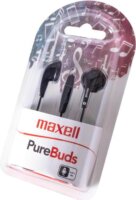 Maxell PureBuds Vezetékes In-Ear Sztereo Fülhallgató - Fekete
