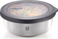 Gefu 12771 Rozsdamentes acél ételtároló edény 0,5L - Ezüst/Fekete