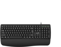 Genius KB-123 Vezetékes Ergonomikus Billentyűzet HUN - Fekete