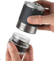 Peugeot 41748 Manuális Borsörlő szett 11cm - Fekete/ Ezüst