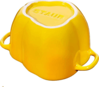 Staub La Cocotte Paprika alakú Kerámia sütőedény 0.45L - Sárga