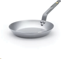 De Buyer DB5610.24 Acél Serpenyő 24 cm - Ezüst/ Fekete