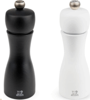 Peugeot 2/24260 Manuális Só - és borsörlő szett 15 cm - Fekete/ Fehér