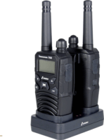 Stabo freecomm 700 2 db Walkie Talkie 10 km hatótávval - Fekete