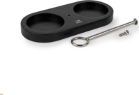 Peugeot 44565 Bambusz Só - és borsörlő alátét - Fekete/Ezüst