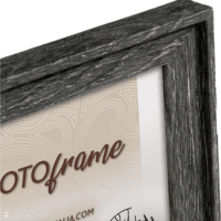 ZEP RT257L 13 x 18cm Fa képkeret - Fekete