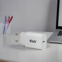 Club 3D CAC-3020 USB-C Hálozati Gyorstöltő Adapter 30W (2db / csomag) - Fehér
